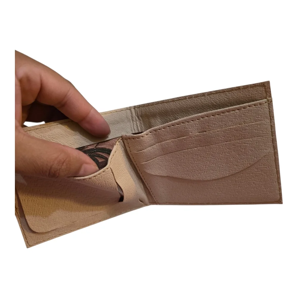 Guatemala Tan Wallet With El Quetzal National Bird